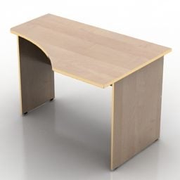 Table Cut Corner 3d model