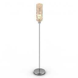 Lampe Torchère Support En Acier modèle 3D