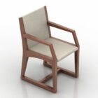 Moderne Sessel Holzrahmen