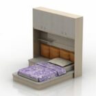 Kombinacja łóżka z szafką