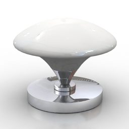 Svamp golvlampa 3d-modell