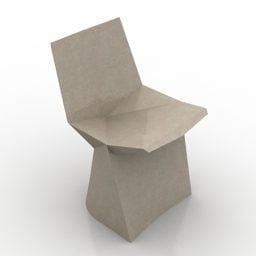 Oxford Accent Chair Bisque 3D model
