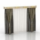Curtain Two Layer With Top Panel