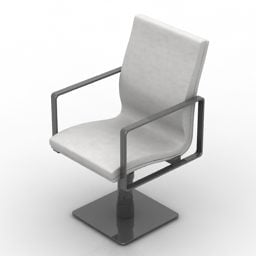 Fotel salonowy Jedwabny Model 3D