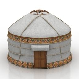 Yurt telt 3d-model