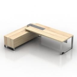 Modelo 3d de mesa de paletes