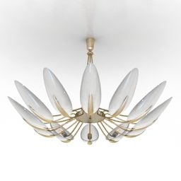 Ceiling Luster Lamp Modernism 3d model