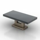 Rectangular Table Solid Concrete
