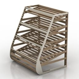 Shoes Rack Stand 3d model