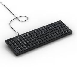 3д модель клавиатуры ПК Genius
