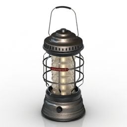 Forest Lamp Barebones 3d model