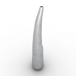 Vase haut décoratif modèle 3D