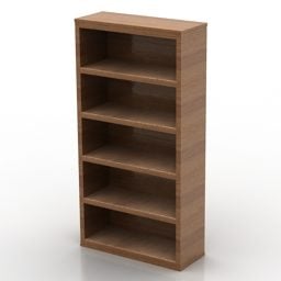 Book Locker Cabinet 3d model