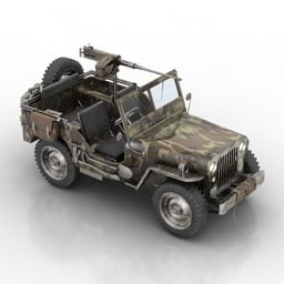 Car Jeep Toy 3d model
