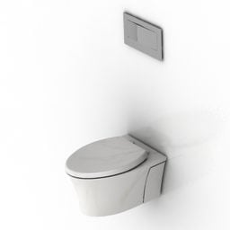 3D model pisoáru Kohler WC