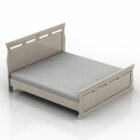 Double Bed White Frame