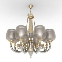 Ampoule de lampe lustre antique modèle 3D