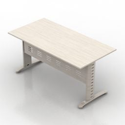 In hoogte verstelbare tafel 3D-model