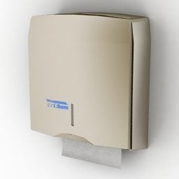 Dispenser Kağıt Tutucu 3d modeli