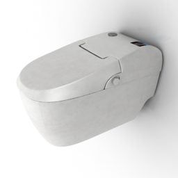 Modern Flying Toilet 3d model