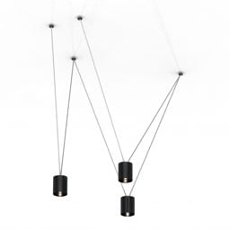 Modern Luster Pendant Lamp 3d model