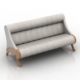 Wire Sofa Bench 3d model