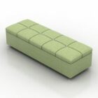 Green Upholstery Sofa Bench