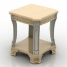 Table Stool Carved Leg