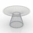 Round Wireframe Table