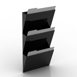 Office File Rack 3d-modell