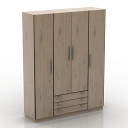 木衣柜阿玛迪奥3d模型