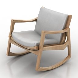 صندلی گهواره ای کلاسیکون مدل سه بعدی