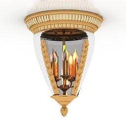 Dekorativní stropní svítidlo Nervilamp 3D model