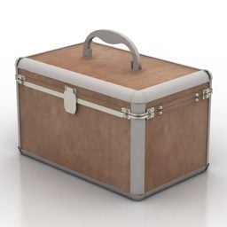 Lædertaske Storage Ware 3d-model