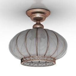 Chinese Luster Ceiling Lamp 3d model