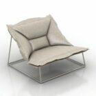 Lounge Armchair Leather