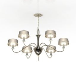 Fine Art Ceiling Lamp Staccato 3d model