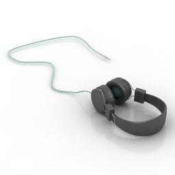 Headphones Wire Style 3d model