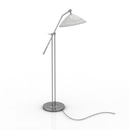 Modern Torchere Lamp 3d model