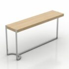 Long Table Wood Top