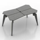 Foldable Table Black Color