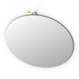 Model 3d Cermin Lingkaran Dinding
