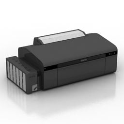 چاپگر Epson L800 مدل سه بعدی