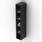 Black Vertical Shelf