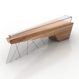 Rack Reception Desk Modernism 3d model