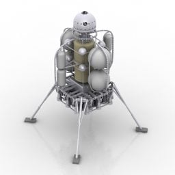 Múnla NASA Moonlander 1950 3d saor in aisce