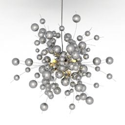 Luster Lamp Tolle Dotted Shade 3d model