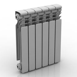 Panel del radiador modelo 3d
