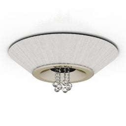 Round Ceiling Lamp White Shade