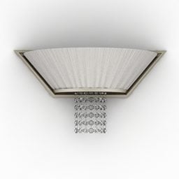 Curved Sconce Modern Style 3d model